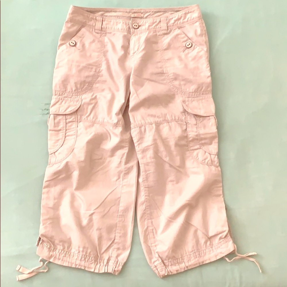 Anthropologie copped cargo pants
